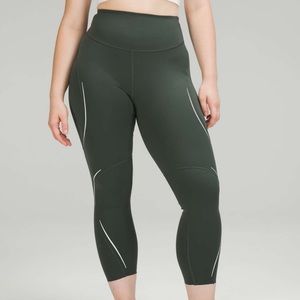 Lululemon Base Pace High-Rise Reflective Tight 25 *Smoked Spruce*